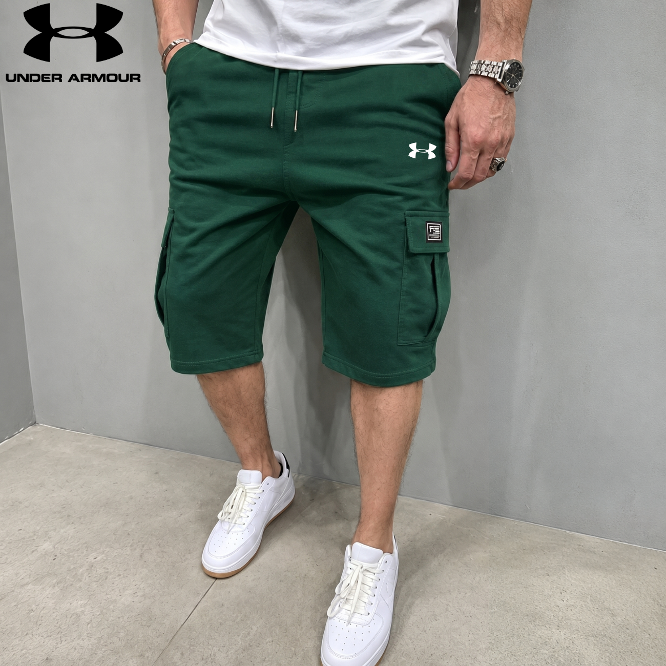 UA™ Pantalones Cortos Cargo Urbanos Premium
