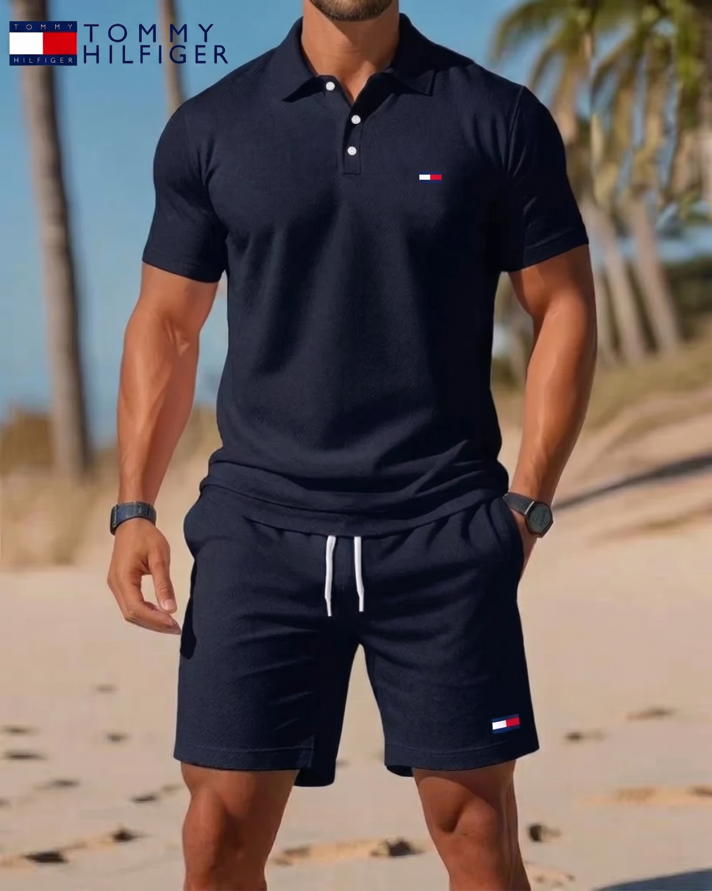 TH™ Premium Polo & Shorts Set
